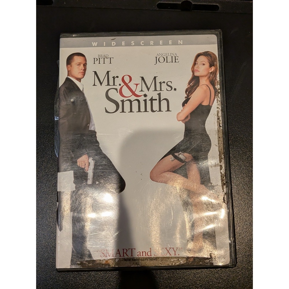 Mr. & Mrs. Smith (DVD, 2005) Brad Pitt, Angelina Jolie